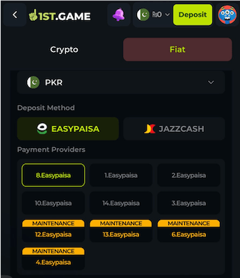 1ST Game APK Deposite