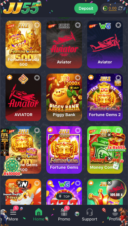 JJ55 Game App APK 2026