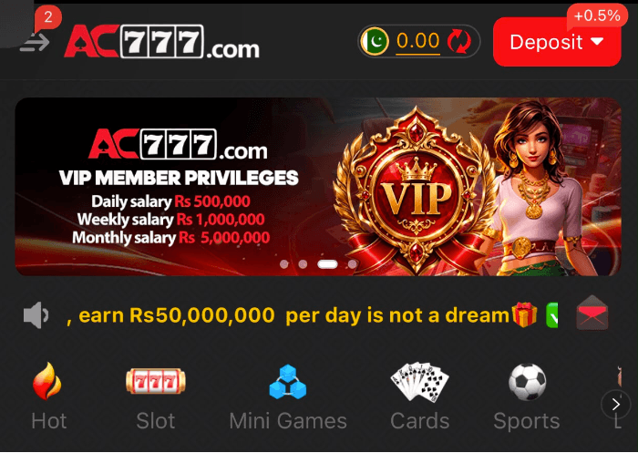 AC777 Game Download
