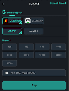PK116 Game Deposit