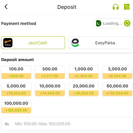 VH777 Game Deposite